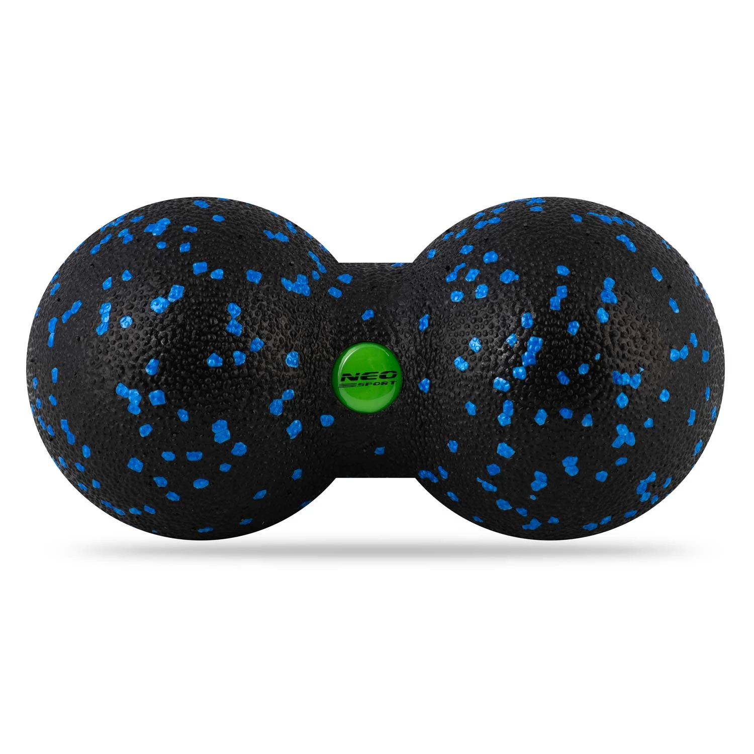 Dvojitá masážna a fitness lopta NS-966 čierno-modrá – Obrázok 5