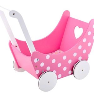 Drevený kočík pre bábiky retro ZA2250