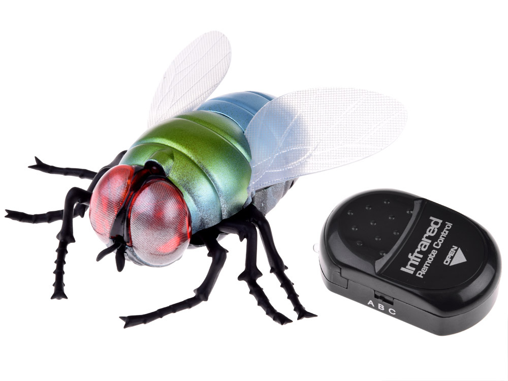 Veľká, realistická mucha na diaľkové ovládanie RC0623 – Obrázok 5