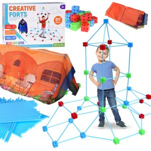 Veľká sada kreatívnych stavebných slamiek - 89 ks