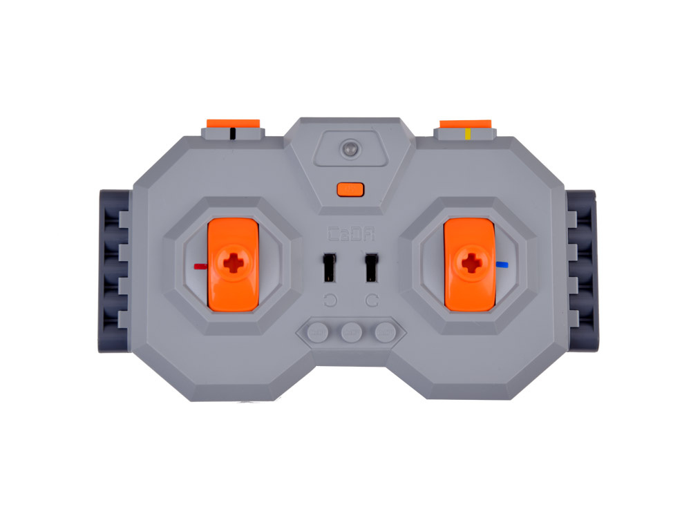 Veľká sada 1675 kociek 1:17 Traktor + pluh Diaľkovo ovládané ZA5251 – Obrázok 3