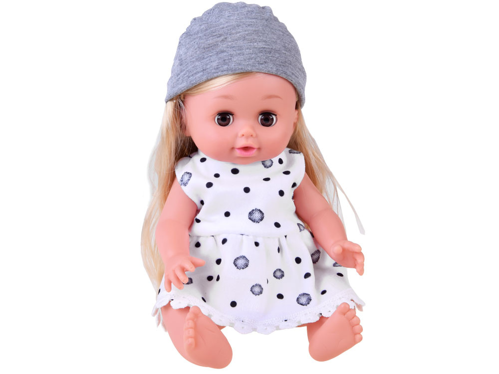 Veľká sada interaktívnej bábiky, kočíka, stoličky, postieľky a príslušenstva ZA4286 – Obrázok 10