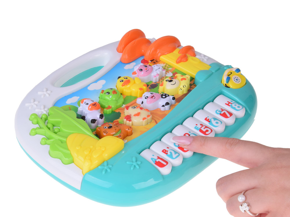 Interaktívny klavírny organ so zvieratami ZA5331 – Obrázok 3