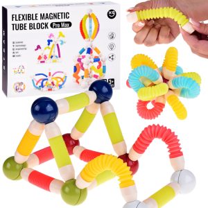 Flexibilné magnetické rúrkové bloky - 36 ks