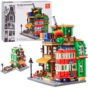 SÉRIA Blocks Svetová architektúra štýlu BBQ REŠTAURÁCIA Paríž - 1922 ks