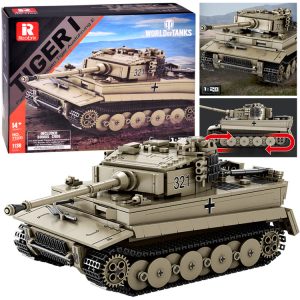 Stavebné bloky tank TIGER I World of Tanks - 1138 ks