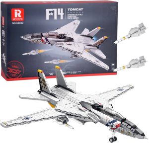Technické bloky F-14 Tomcat 1600 dielikov Americká stíhačka