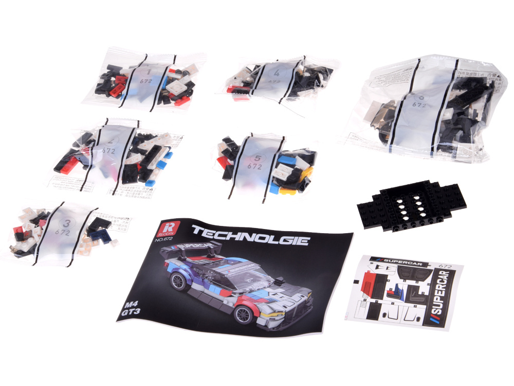 Technická stavebnica Supercar Racing - 363 ks – Obrázok 4