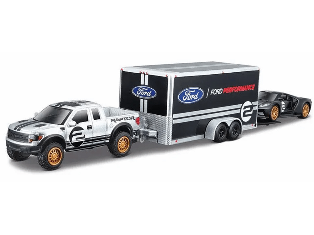 Licencované kovové autíčka Maisto Ford Raptor a Ford GT Heritage ZA5961 – Obrázok 2