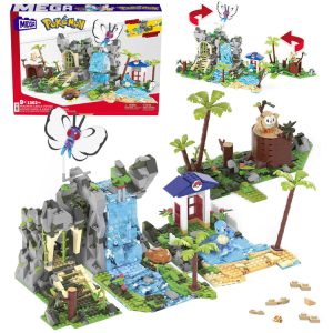 Mattel MEGA Pokémon sada 1362 dielikov + 4 figúrky Pokémonov
