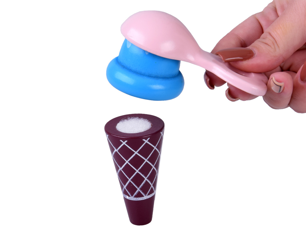 Pastelovo sladká ZMRZLINÁREŇ na drevených kolieskach + 8 rôznych druhov zmrzliny – Obrázok 4