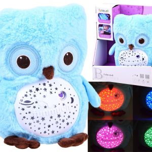 Plyšová hračka projektor OWL Lullabies