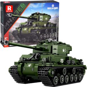 Tank Reobrix Sherman M4A3E8 – oficiálna licencovaná sada World of Tanks - 836 ks