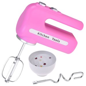 Ružový interaktívny MIXÉR s dvoma nástavcami Kuchynský robot + miska