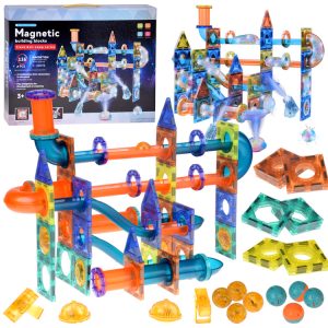 Veľká 3D sada žiariacich magnetických blokov - 116 dielikov