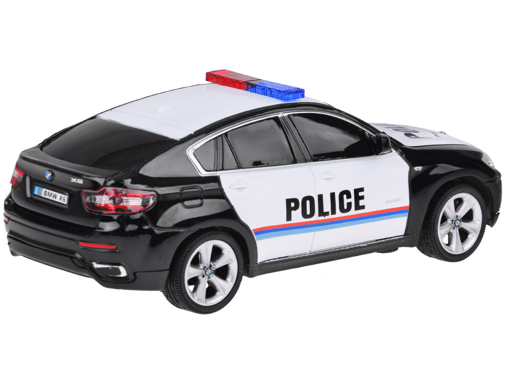 Športové policajné auto BMW X6 s diaľkovým ovládaním RC0660 CY – Obrázok 6