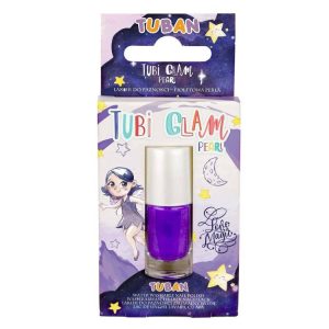 Detský lak na nechty Tuban Tubi Glam perleťovo fialový 5ml ZA5165
