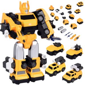 Transformer 2 v 1 magnetická robotická hračka – veľká figúrka + príslušenstvo