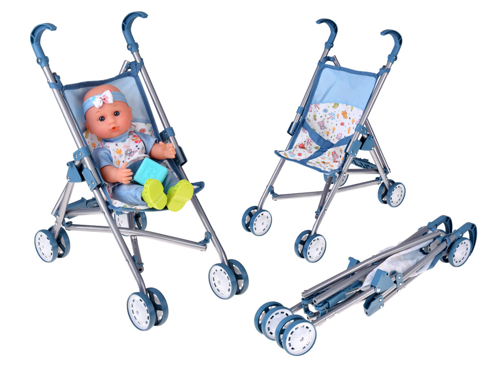 Sada príslušenstva ,postieľka,kočík, bábika, 16 ks ZA5917 – Obrázok 10