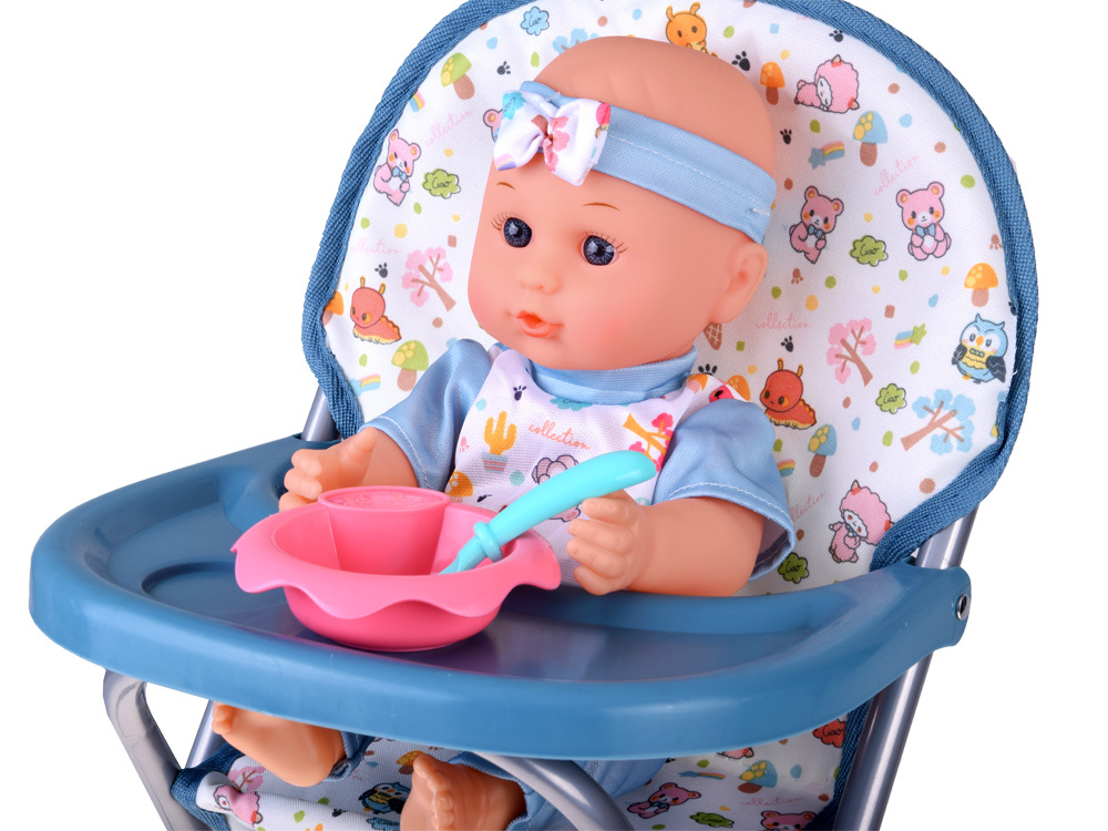 Sada príslušenstva ,postieľka,kočík, bábika, 16 ks ZA5917 – Obrázok 5