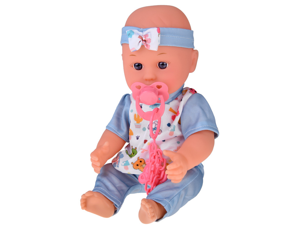 Sada príslušenstva ,postieľka,kočík, bábika, 16 ks ZA5917 – Obrázok 4