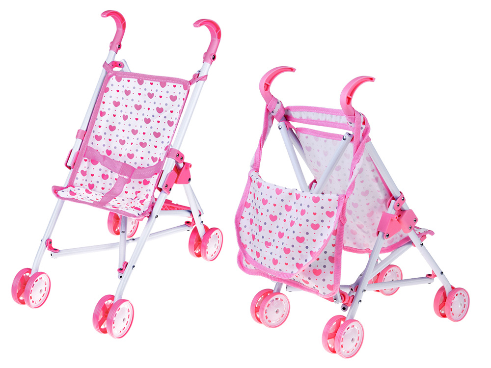 Sada na hranie , postieľka, kočík ,bábika Deluxe s príslušenstvom, 17 ks ZA5916 – Obrázok 15