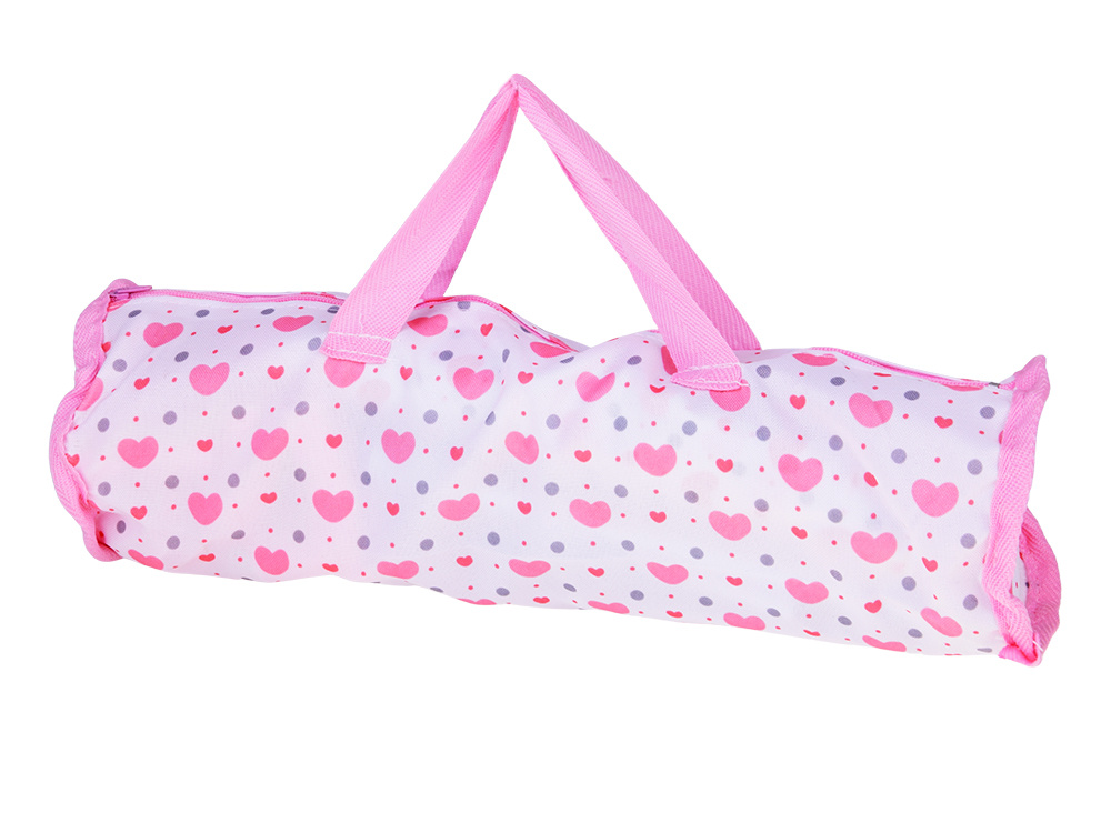 Sada na hranie , postieľka, kočík ,bábika Deluxe s príslušenstvom, 17 ks ZA5916 – Obrázok 3