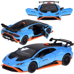 Kovové auto Lamborghini Huracan STO 1:32 Zvukový a svetelný efekt ZA5949