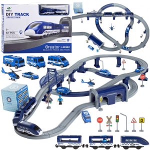 Veľká elektrická vlaková trať POLICE 92ele ZA4436