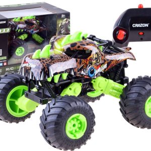 Veľké diaľkovo ovládané auto Monster DINO 4x4, diaľkové ovládanie RC0537Z
