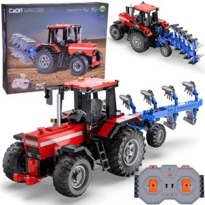 Veľká sada 1675 kociek 1:17 Traktor + pluh Diaľkovo ovládané ZA5251