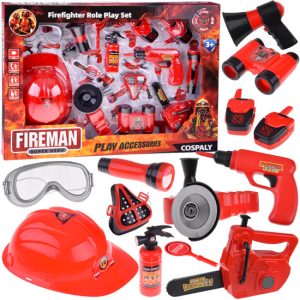 Veľká sada hasičských píl na prilbu, 13 kusov, hasičský zbor ZA4698