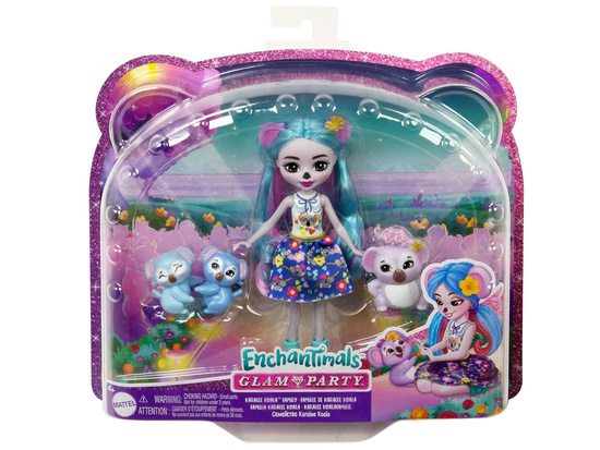 Enchantimals Bábika Kwala Koala Panda Rodina Joette ZA5107 – Obrázok 4