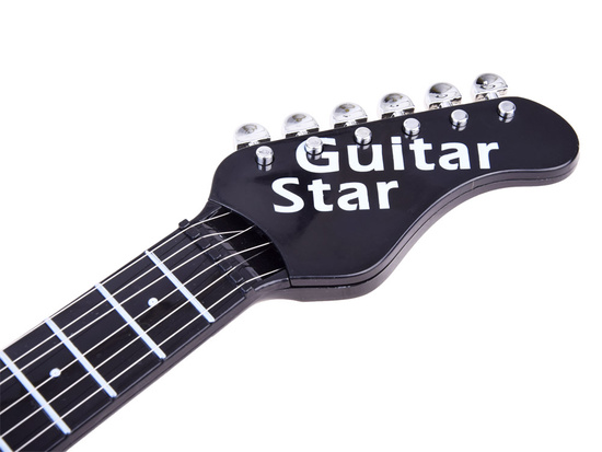Elektrická gitara pre deti s melódiami, svetlom a popruhom IN0169 CI – Obrázok 4