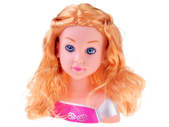 20 cm BLOND BÁBIKA s česacou hlavou a kaderníckymi doplnkami ZA5837 – Obrázok 5