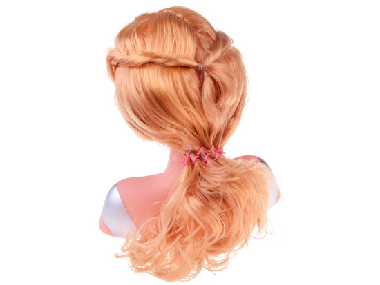 20 cm BLOND BÁBIKA s česacou hlavou a kaderníckymi doplnkami ZA5837 – Obrázok 2