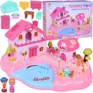 Interaktívny magnetický dom s pohyblivými časťami ZA5482