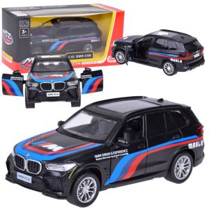 Zberateľský model licencovaného kovového auta MSZ BMW X5M 1:43 ZA5460