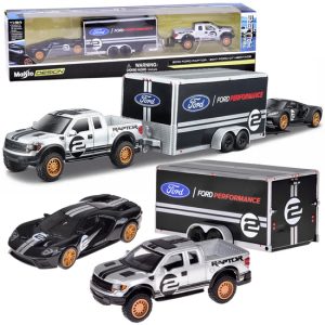 Licencované kovové autíčka Maisto Ford Raptor a Ford GT Heritage ZA5961