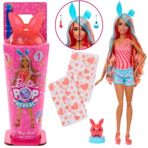 Mattel Barbie Pop Reveal bábika zo série: Shake + králik a príslušenstvo ZA6060