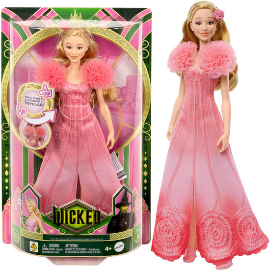 Zberateľská bábika Mattel Spievajúca Glinda z filmu ZLOČIN ZA6068