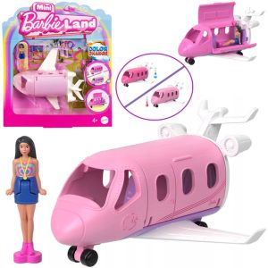 Mattel Mini Barbie Pilotná bábika + lietadlo ZA6038 A