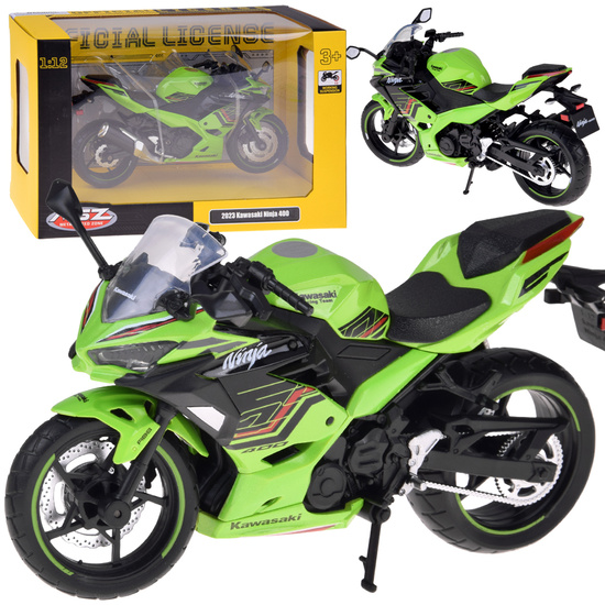 Kawasaki Ninja 400 2023 Model motocykla – Mierka 1:12 ZA5952