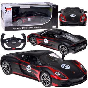 Auto na diaľkové ovládanie Rastar Porsche 918 Spyder 1:14 so svetlami RC0711