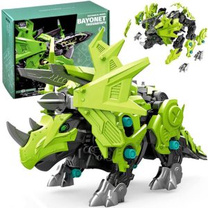Pohyblivý, zostaviteľný mechanický robot Triceratops ZA4371