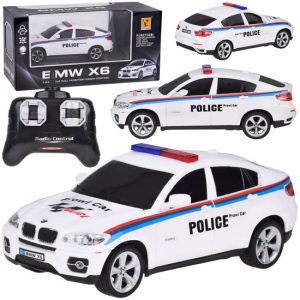 Športové policajné auto BMW X6 s diaľkovým ovládaním RC0660 BI