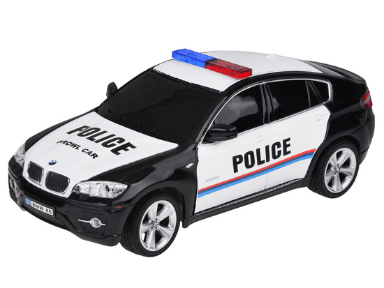 Športové policajné auto BMW X6 s diaľkovým ovládaním RC0660 CY – Obrázok 5