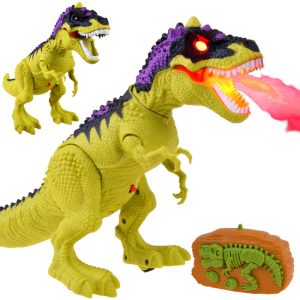 Diaľkovo ovládaný RC T-Rex dinosaurus dýchajúci dym RC0592