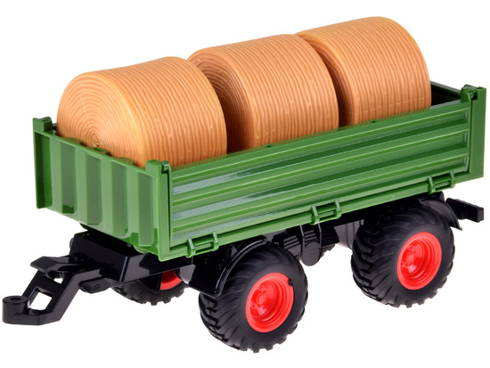 Diaľkovo ovládaný traktor s prívesom + traktor s balíkmi sena RC0717 – Obrázok 7