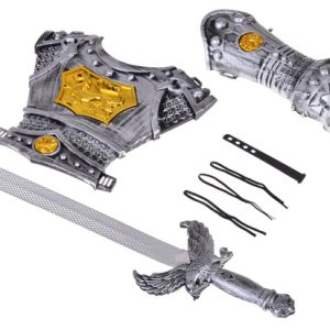 Sada rytierskej zbroje brnenie + meč ZA5487